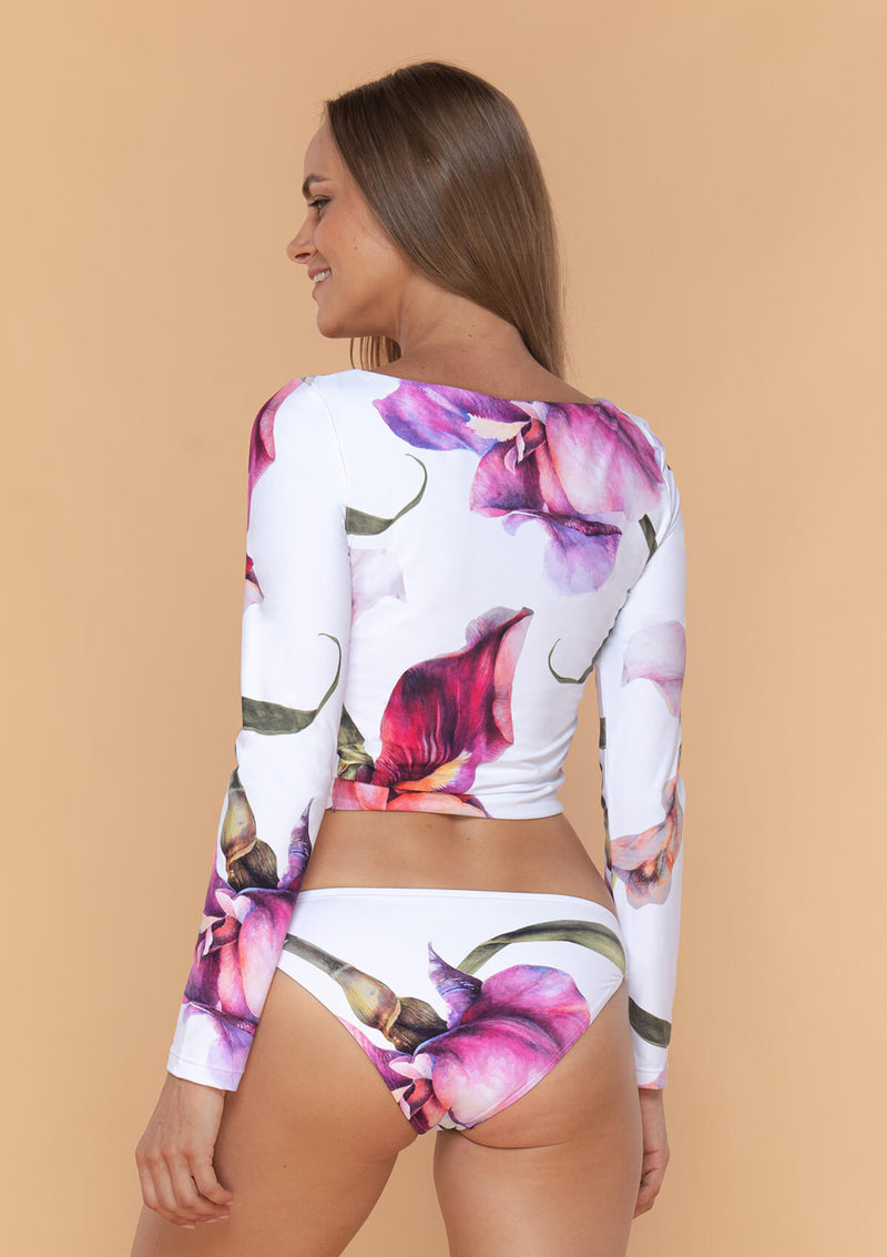Classic bikini bottom floral print